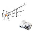 Televes Pack Antenne Dat Hd Boss Lr Lte700 (c.21 - C.48) Gain 47dbi ! TNT UHF +