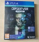 OBSERVER LIMITED PLAYSTATION 4 PAL ITALIANO NUOVO SIGILLATO