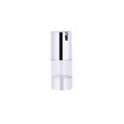 Empty Refillable Airless Lotion Pump Cosmetic Bottle 15/30/50ml Golds/Silver