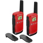 Motorola TALKABOUT T42 ricetrasmittente 16 canali Nero, Rosso