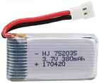 1 Pezzo Batteria Lipo 3.7v 380mAh Hubsan X4 H107c H107d H107L, Syma X11 X11C RC