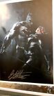 GABRIELE DELL OTTO LITOGRAFIA BATMAN CATWOMAN SIGNED