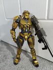 Halo Combat Evolved Play Arts Kai Spartan Mark V GOLD Variant Enix Japan figure