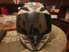 Casco modulare AGV Stealth Dragon,blu,taglia M 57 58 visiera Nera