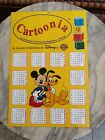 Calendario Pubblicitario 1999 Cartoonia Walt Disney Topolino Pluto