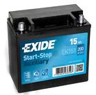 EK151 EXIDE Batteria avviamento per LAND ROVER JAGUAR