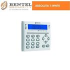 TASTIERA LCD ABSOLUTA T-WHITE BENTEL SECURITY BIANCO