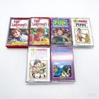 Pippi Calzelunghe Cassette Konvolut - 6x Giochi Audio / Retrò