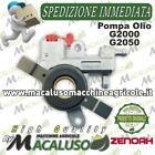 Pompa olio motosega Zenoah G2000T G2050T con chiocciolina Z848c006700