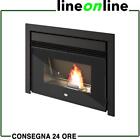 Inserto camino a pellet Eva Calor Nico 13kW a doppia canalizzazione fino a 110mq