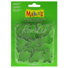 9 STAMPINI IN METALLO TAGLIAPASTA MAKINS CLAY SET C NATALE FORMINE FIMO