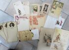 LOT de 24 menus anciens(vers 1900)