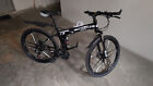 MTB Mountain Bike Pieghevole Nera Bici Bicicletta