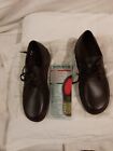 scarpe mephisto uomo nuove con scatola  pelle dark brown misura EU 7  1/2 US 8