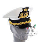 Cappello berretto originale Marina Militare Italiana Bianco ufficiale