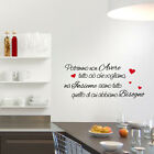 Adesivi murali frasi famiglia amore wall stickers decorazione parete muri a0856