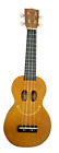 Mahalo Ukulele Smile Trans Brown Marrone con Custodia Inclusa Legno Regalo