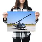 A3 - Bell Iroquois Huey Helicopter Poster 42X29.7cm280gsm #44261