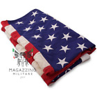 Bandiera America Americana USA COTONE 50 stelle ricamata 150x90cm