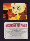 MISSIONE MAZINGA PAVESI 1979 FIGURINA #4