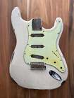 TrueTone Strat Relic Stratocaster Body, Aged Nitro Olympic White