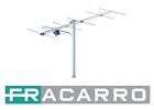 ANTENNA FRACARRO YAGI VHF BANDA III MONOCANALE ALLUMINIO 4 ELEMENTI 7DB GUADAGNO