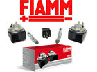 COPPIA TROMBE CLACSON FIAMM AM80S 12V AUTO MOTO + RELE...