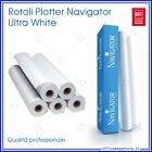 rotoli per plotter carta bianca navigator rotolo A0 A1 A2 gr. 90 grandi formati