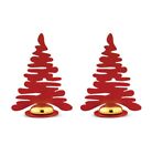 🎄🎁  Alessi 2 segnaposto Barkplace Tree BM15S2 R