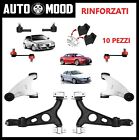 KIT BRACCI ANTERIORI ALFA ROMEO 147 156 GT RINFORZATI SOSPENSIONE 10 PEZZI