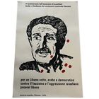 Manifesto Politico originale libanese anti Israele. Dimensione 50X32 cm. 1981