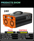 Inverter onda sinusoidale pura DC 12V 24V 220V 4000w PICCO 1800W COTINUO opzione