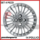 COPRICERCHI LANCIA YPSILON 14" R14 COPPE RUOTA BORCHIE SET 4PZ