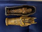 RARE ANCIENT EGYPTIAN ANUBIS  Tomb Pharaonic Statue Egypt History 7”