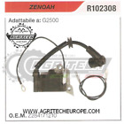 Z284171210 BOBINA ELETTRONICA CENTRALINA MOTOSEGA ZENOAH G2500