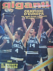 GIGANTI DEL BASKET n°  7 - LUGLIO 1983  ITALIA CAMPIONE D EUROPA - POSTER ITALIA