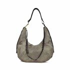 Borbonese borsa hobo medium Opnaturale nero