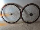 Wheels Campagnolo hubs C Record, rims Rigida -  ruote complete