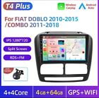 autoradio per FIAT DOBLO 2010-2015 2din 4G+64GB AndroidAuto-CarPlay+RetroCamera