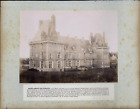 France, Saint-Amand-en-Puisaye, Le Château vintage print tirage d'époque