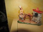 STATUINA PRESEPE DIORAMA   IN PLASTICA ITALY ANNI 70