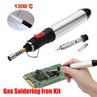 Gas Blow Torch Soldering Solder Iron Set Butane Cordless Welding Pen Tool AN