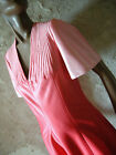 Vintage Chic Top Vestito Rosa & Rosso Abito 60s Anni Sessanta Retrò 60 (38)