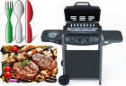 Barbecue Grill BBQ a Gas con Termometro - Giardino Griglia Picnic Terrazzo