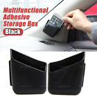 2Pcs Universal Car Interior Phone Holder Organizer Storage Box Accessories