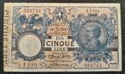 5 LIRE VITTORIO EMANUELE III DECR 21/01/1911. R 2