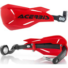 Acerbis X-Factory Red/Black Handguards Enduro Guards With Fitting Kit