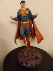 Superman enraged statue