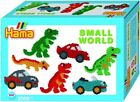 Hama Beads Small World Dinosaur and Car