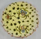 ANTIQUE FRENCH MENTON POTTERY FAIENCE MAJOLICA PLATE 14cm